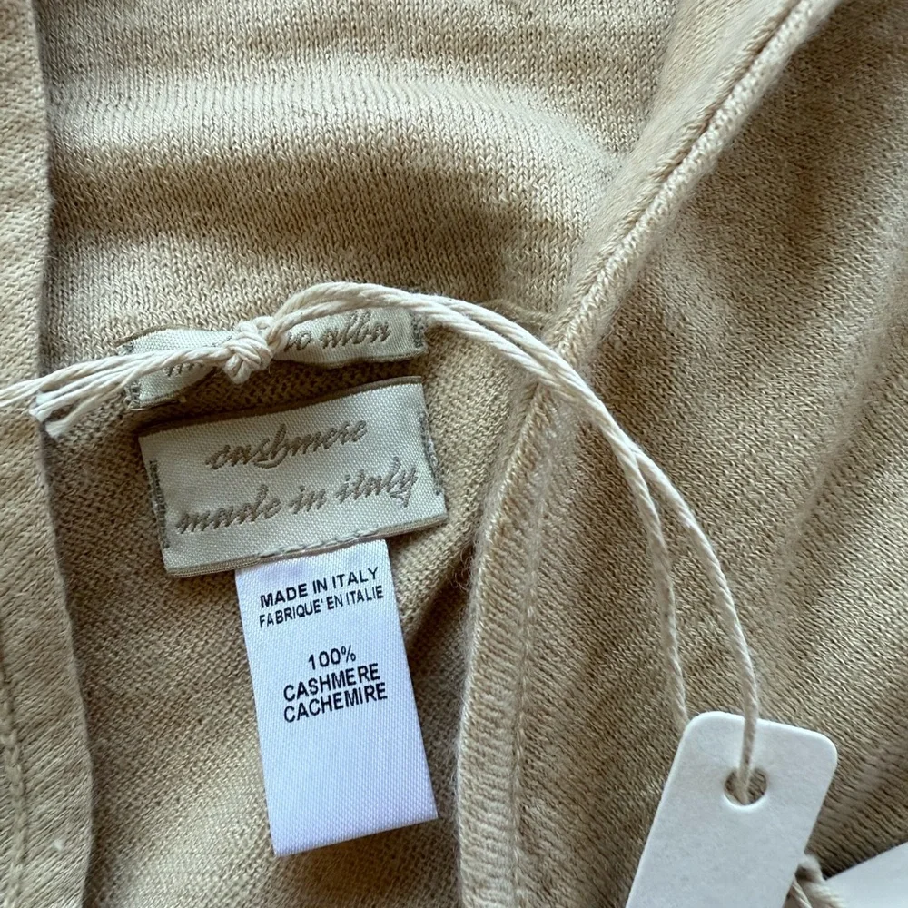 Massimo Alba Tan Cardigan Sweater - Picture 2 of 3